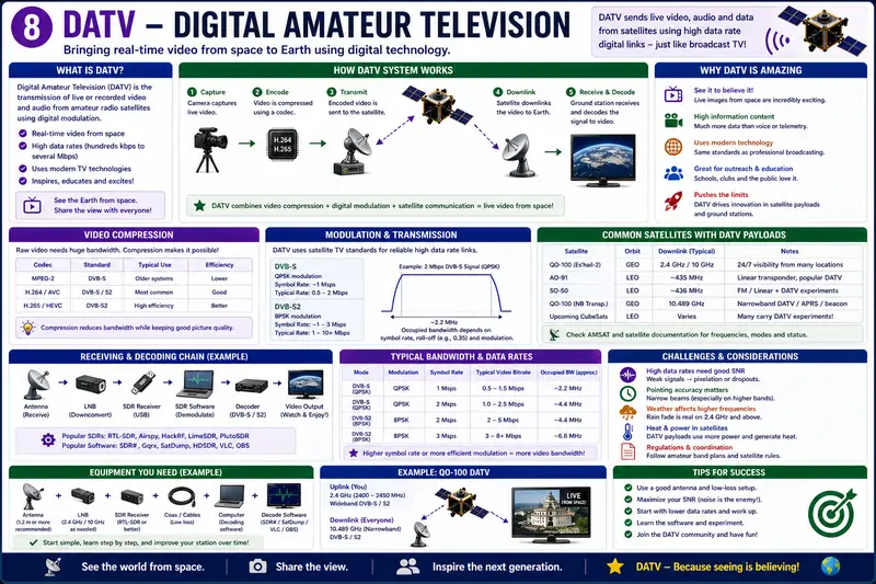 DATV: التلفزيون الرقمي للهواة