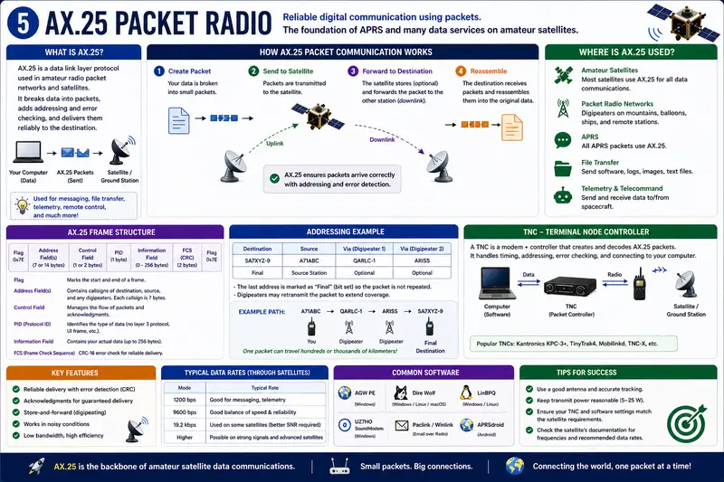 AX.25 Packet Radio visual